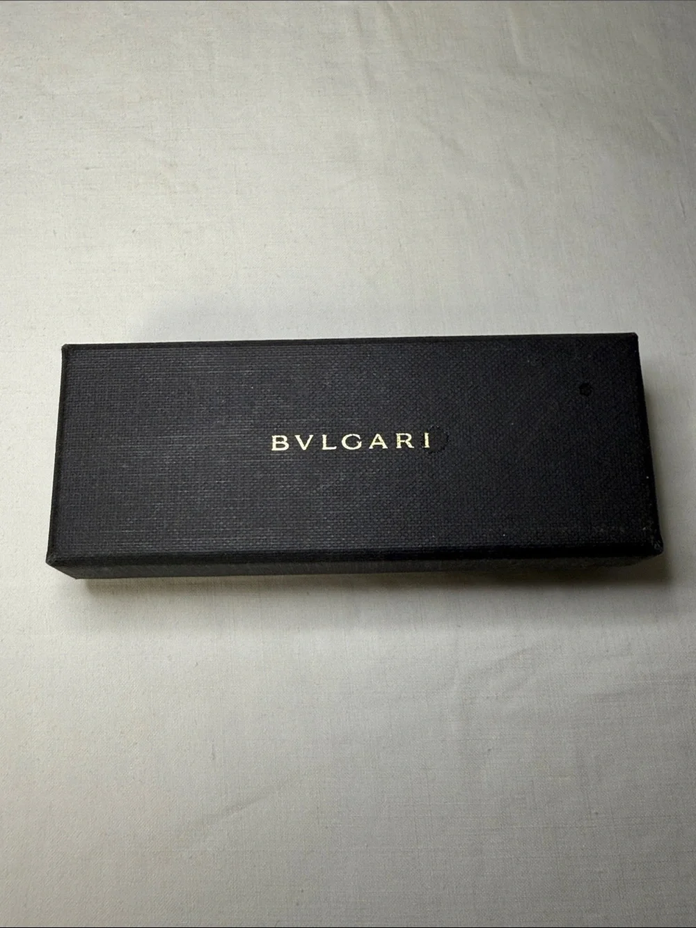 BVLGARI Leather Magnetic Money Clip Holder – Lime Green – With Box